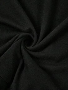 Ellevyn Blouse élégante pour femmes grandes tailles, couleur unie, patchwork en dentelle avec ornements de strass