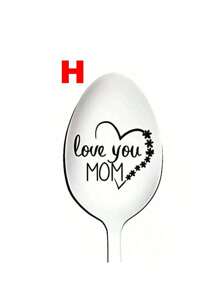 Personalized Coffee Spoon - Engraved Stainless Steel Tea/Coffee Stirrer - Multicolor - View 15