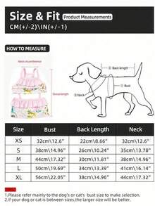 Conjunto de traje de baño para perro, ropa para perro, falda y traje de baño con estampado de leopardo rosa, bikini de verano transpirable y con estilo, accesorios de fotografía para mascotas, suministros para mascotas, adecuado para perros y gatos para nadar