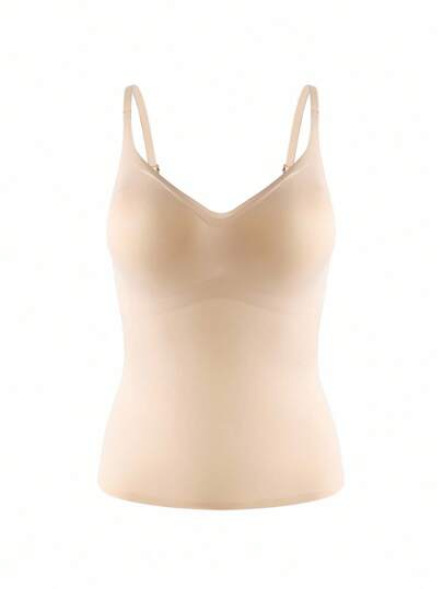 صدرية كامي ألياف دقيقة بسيط مرونة عالية سلس