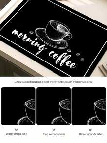 1 miếng lót thoát nước bùn tảo cho máy pha cà phê, mềm mại, chống trượt, siêu thấm hút và chống mài mòn, dùng để lau khô chén đĩa, lót bàn ăn, trang trí bàn ngoài trời, đồ dùng nhà bếp gia đình. - Nhiều màu - Xem 6