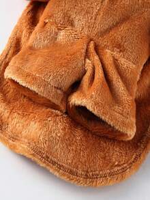 PETSIN 万圣节宠物兔子服装，立式设计，可爱猫狗衣服 - 橘色 - 查看 5