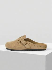 Minimalana 时尚圆头通勤舒适室内办公室旅行夏季 - 卡其色 - 查看 1