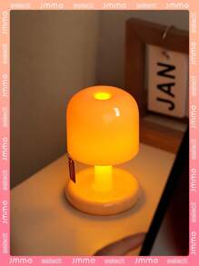 JMMO 1pc USB Rechargeable Lithium Battery Powered 5V Touch Sensor On/Off Mini Desktop Sunset Nightlight, Warm White, Long Lasting, Creative Holiday Gift, Compact & Bright, Children Nursery Lamp, Excellent Night Assist, Valentine's Day Gift