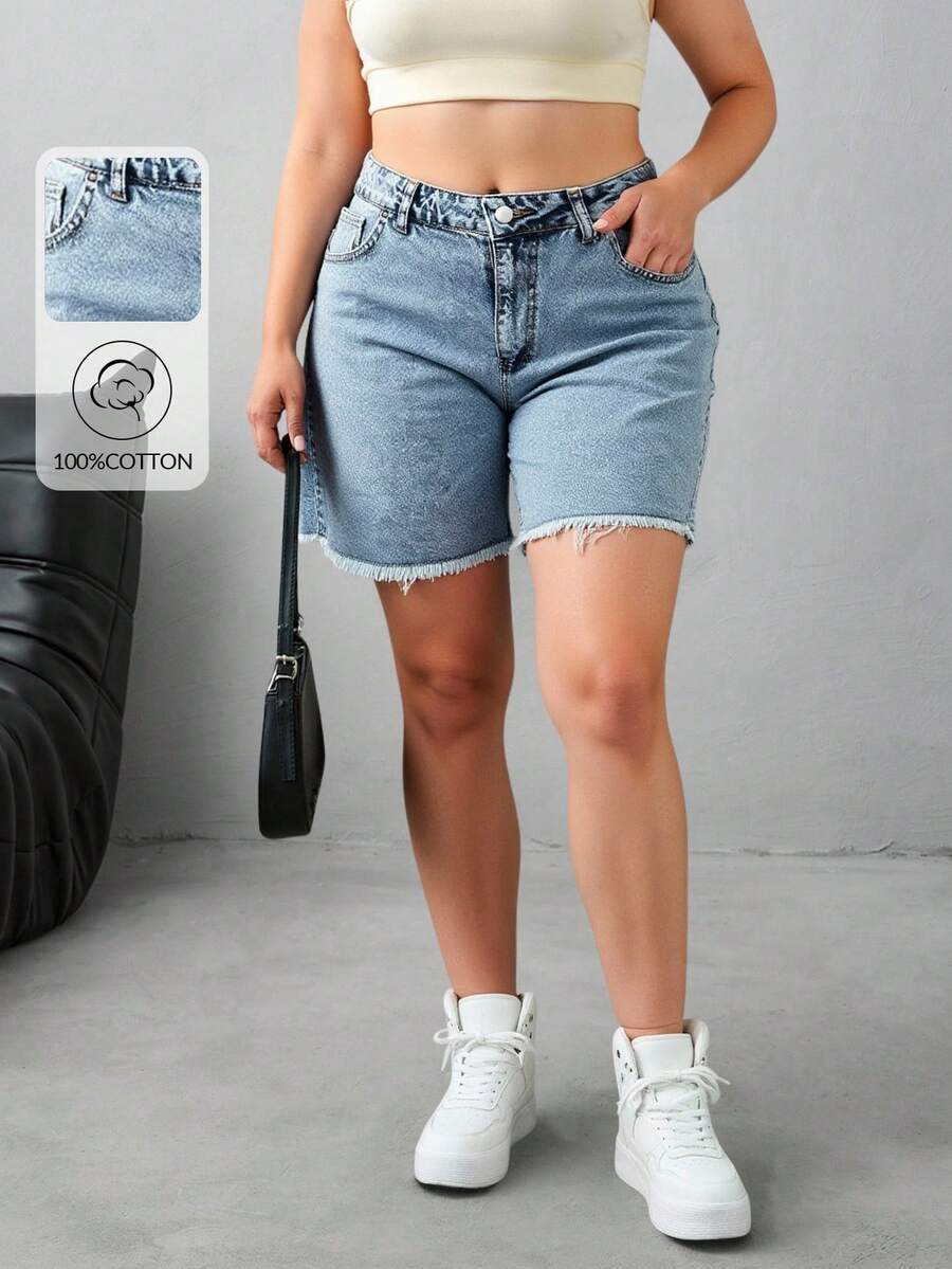 EURMUSE 100% Cotton VÁY THÔ CHI TIẾT ĐEN MINI NGẮN CỠ LỚN - Rửa nhẹ - Xem 1