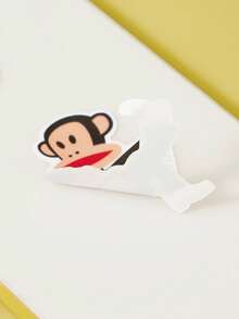 Paul Frank X SHEIN 47套卡通图案贴纸，适合学生、青少年、男女，适用于笔记本、日记本、手工艺品及类似物品。也可用作滑板、笔记本电脑和行李箱的个性化装饰。背胶可移除，易撕不留残胶。 - 彩色 - 查看 6