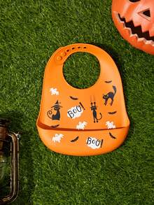 Cozy Pixies 1-Piece Baby Bib Halloween Model, Washable And Easy To Clean (One Of The Three Will Be Shipped Randomly) - Multicolor - View 9