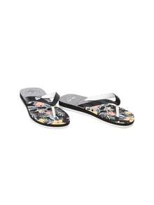 Roxy Rg Tahiti Vii Girl's Flip Flops ARGL100279 - Negro - View 5