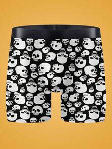 Notgurli 3pcs/Pack Halloween Funny Element Men's Boxer Briefs Funny Boxers For Men - Multicolor - View 5