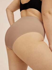 LUVLETTE Paquete de 3 bragas de cintura alta suavizantes para mujer, ropa interior básica - Secado rápido - Vibraciones de yoga - Multicolor - Ver 8
