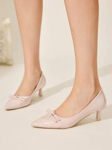 CUCCOO CHICEST Women's Fashionable And Elegant High Heel Pumps - Apricot - View 5