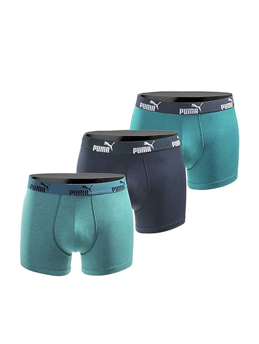 Puma Mens Boxershorts 3-Pack - Multicolor - View 1