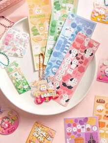 200 miếng dán hoạt hình dễ thương, decal dán, sticker tự làm cho tiệc tùng, phong cách vui nhộn, sticker chủ đề hoạt hình đáng yêu dành cho người lớn, thanh thiếu niên và trẻ em để trang trí Halloween, sticker nữ tính, đồ dùng thủ công cho trẻ em. - Nhiều màu - Xem 9