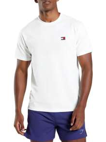 Tommy Hilfiger TJM REG BADGE TEE EX - White - View 1
