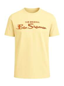 Ben Sherman Men T-Shirts - Yellow - View 4