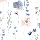 Blue and White