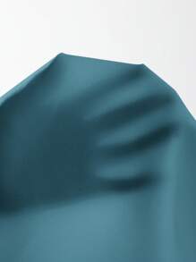 EMERY ROSE Damen Einfarbiges V-Ausschnitt Fledermausärmel Locker Lässig Hemd