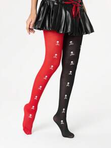 Grunge Punk Quần tất/Quần bó/Quần legging nữ - Nhiều màu - Xem 5