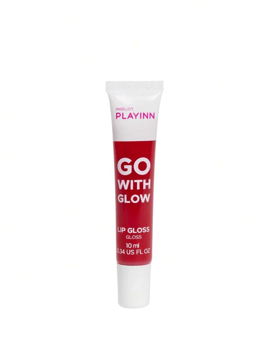 Inglot PLAYINN Go With Glow Lip Gloss Go With Strawberry 27 10 Ml - 27 Go With Strawberry - View 1