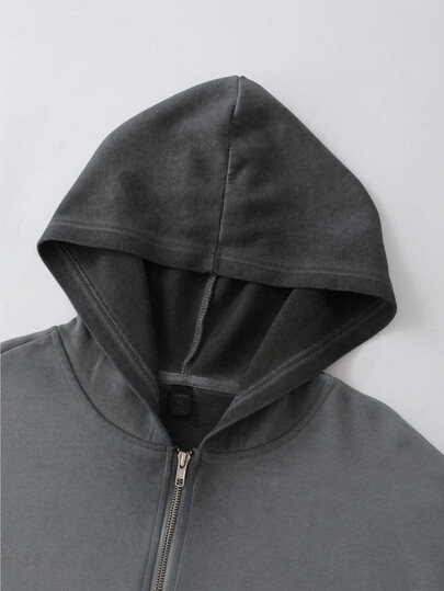 Grunge Punk Men's Casual Loose Washed Vintage Hoodie