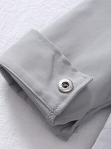 Genkimix Kids Neue 2022 Herbst/Winter energiegeladene Jungen Jacke mit Buchstaben-Muster, Langarm-Kragenjacke, modische Freizeitjacke geeignet für Schule, Ausflüge, Sport, Urlaub