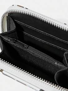 HARRY POTTER X SHEIN 1 件卡通人物图案和猫头鹰设计简约拉链零钱包女士 - 彩色 - 查看 5