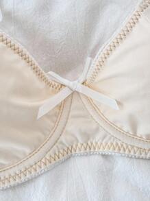 PetitDoll Supportive Thin Padded Bra (With Underwire) - Apricot - View 3