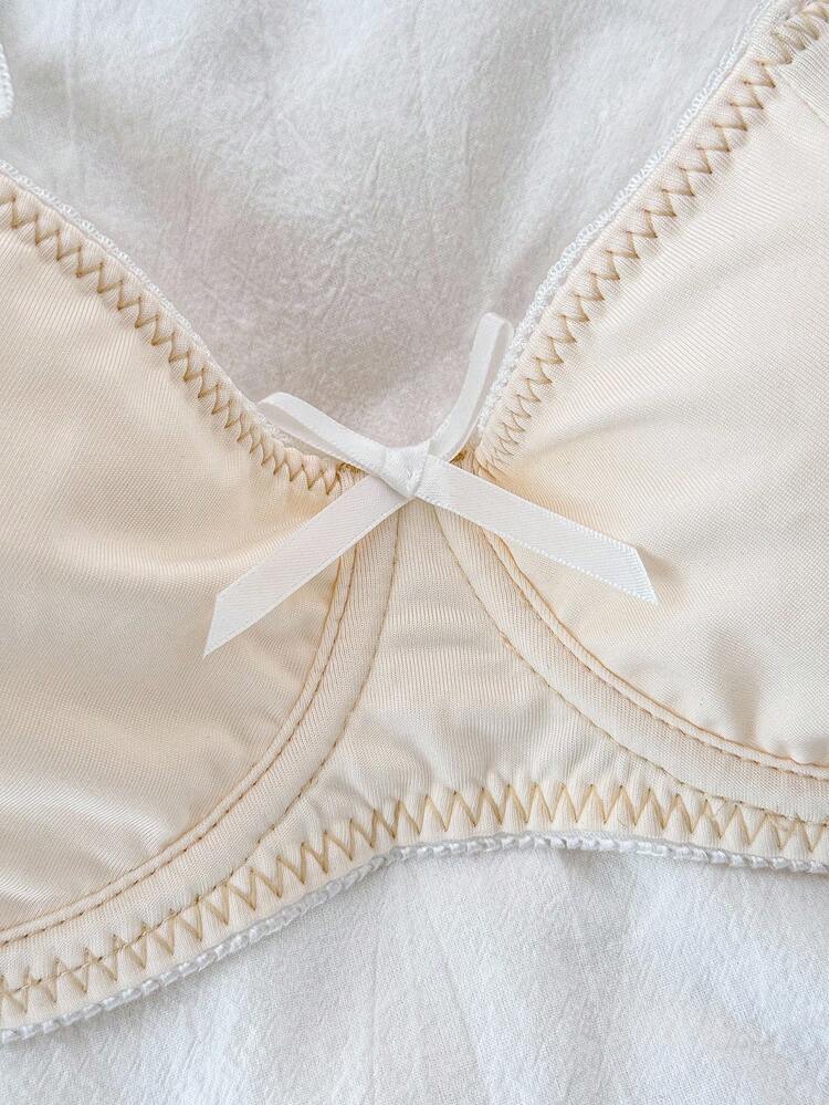 PetitDoll Sujetador con acolchado fino y con aros (con varillas) - Albaricoque - Añade 3