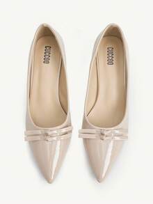 CUCCOO CHICEST Women's Fashionable And Elegant High Heel Pumps - Apricot - View 10
