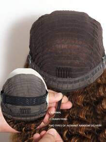 ALL READY WIG Tóc giả ren trong suốt nổi bật Tóc người nhổ trước 180% mật độ không keo dán không tì vết Tóc giả sóng sâu bằng tóc người cho phụ nữ Tóc giả màu 4/30 - S4/30 - Xem 5