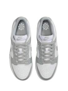 Nike Dunk Low 女款运动鞋 DD1873 - 白色/淺煙灰色 - 查看 4