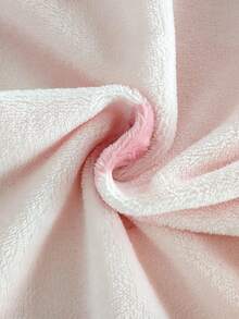 Genkimix Kids 2pcs Tween Girls Thermal Lined Flannel Heart Print Crew Neck Long Sleeve Top And Pants Pajama Set, Back To School Autumn/Winter Girls Heart Pajamas Set Pink Pajama Set Kids Pajamas Girls Soft Pajamas Toddler Fleece Pajamas Fall Two Piece Sleep Set Kids Pj Set Girl Pink Girl Sleep Wear Soft Pajamas Set - Pink - View 4