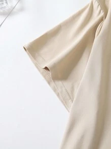 EMERY ROSE Cute Halloween Ghost Pumpkin Cat, Autumn Horror Women's T-Shirt