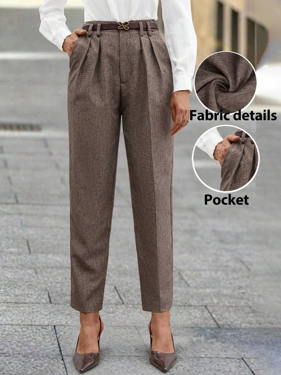 Solivie بنطلون بدلة للنساء، ملابس كاجوال رسمية للمعلمات والنساء، عودة إلى المدرسة خريف للنساء