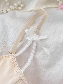 PetitDoll Supportive Thin Padded Bra (With Underwire) - Apricot - View 4