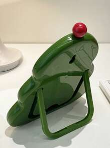 Joivida 1PC Christmas Tree-Shaped Cream Photo Frame Makeup Mirror, Desktop Foldable Mirror, Ladies' Dressing Mirror, Cute Desktop Touch-Up Mirror, Great Christmas Gift For Everyone - Multicolor - View 3