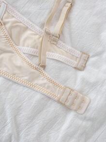 PetitDoll Supportive Thin Padded Bra (With Underwire) - Apricot - View 5