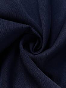 SHEIN Pantaloni larghi casual con vita regolabile, taglia comoda, per donne in gravidanza di taglia grande - Blu Navy - Visualizzare 8