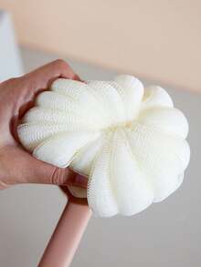SHEIN Long Handle Double-Sided Bath Brush 1pc