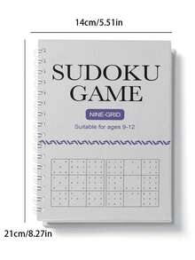 数独谜题书 - 挑战数学思维训练，提高逻辑和推理能力，综合数学练习册，用于脑力刺激，高级问题解决练习 - 白色 - 查看 7
