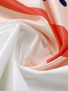 ROMWE MEN Paul Frank X ROMWE Men's Summer Casual Monkey Print Short Sleeve T-Shirt - Blue and White - View 6