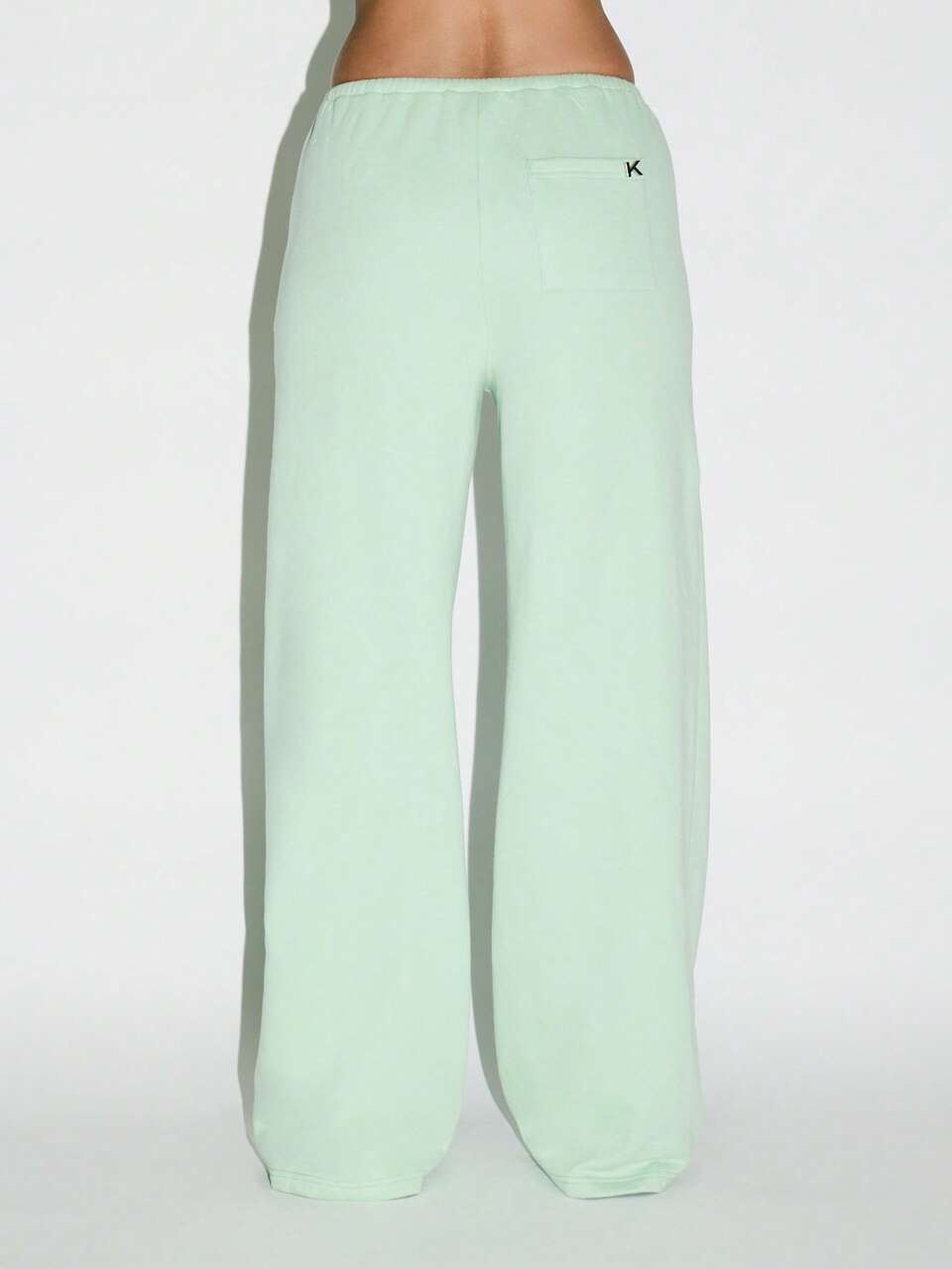 KIZN Wide Leg Jogger Pants With Drawstring Waist