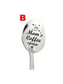 Personalized Coffee Spoon - Engraved Stainless Steel Tea/Coffee Stirrer - Multicolor - View 9