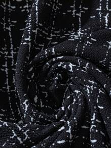 SHEIN Clasi Women's Fashion Casual Button Sleeveless Mid-Length Dress