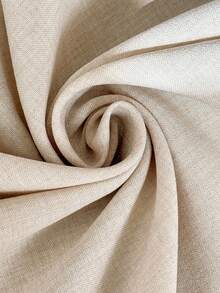 SHEIN Clasi 大码女式镂空露背设计蝙蝠袖休闲阔腿连体裤 - 杏色 - 查看 10