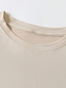 EMERY ROSE Cute Halloween Ghost Pumpkin Cat, Autumn Horror Women's T-Shirt