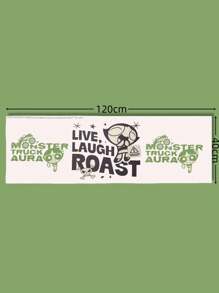 THE POWERPUFF GIRLS X SHEIN Buttercup Pattern Water - Absorbent And Anti - Slip Diatomite Carpet Pad - Multicolor - View 4