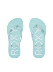 Roxy Viva Jelly Girl's Flip Flops ARGL100324 - aqua - View 3