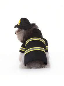 PETSIN Halloween Cosplay Firefighter Pet Costume