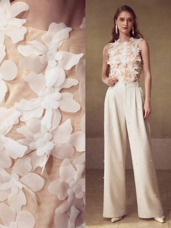 MOTF PREMIUM 修身贴花背心